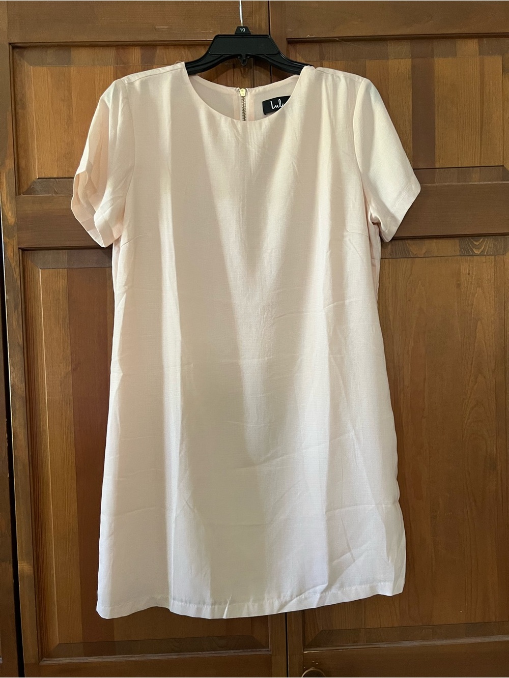 Lulu's Blush Pink Short Sleeve Shift Tunic